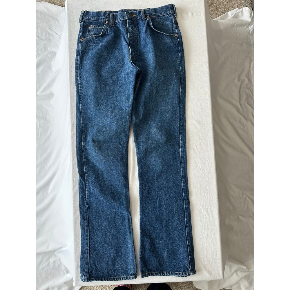Lee Vintage USA Made 100% Cotton Blue Jeans Men's "32x33"‎